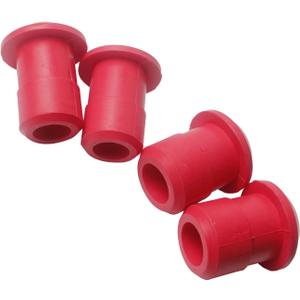 4Pcs Front & Rear Subframe Engine Cradle Bushing Kit Compatible With Nis'san Rogue 2008-2013,Front & Rear Sub Frame Bushing Kit Replaces 54466-JD000 54467-BR00A,Red