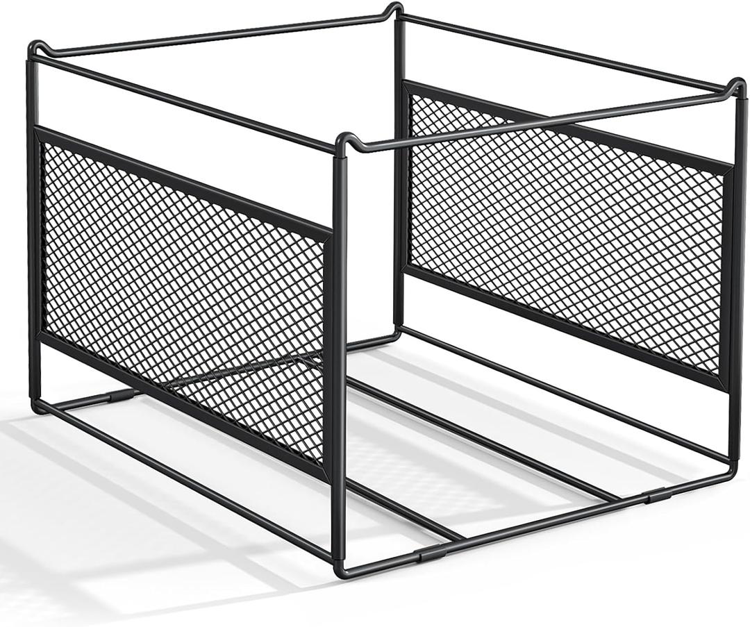 Hanging File Folder Frame for Legal and Letter Size, Hanging File Organizer Holder Rack Hanging Folder Rails for Filing Cabinet Desk Drawer,15.2"L x 12.4"W x 10.5"H,1 Pack