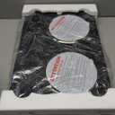 Hot Plate, CUSIMAX Double Burner Electric Hot Plate for Cooking, 1800W Dual Control Portable Stove Countertop Electric Burner Infrared Cooktop, Stainless Steel Black Marble