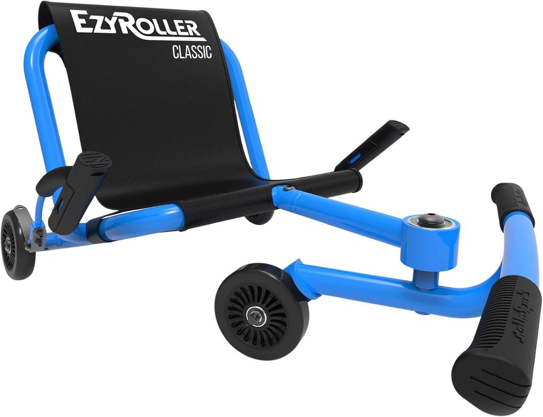 EzyRoller Ride On Scooter for Kids Ages 3+ (Blue)