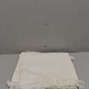 DII Variegated Tabletop Collection, Placemat Set, 13x19, Off-White, 6 Piece