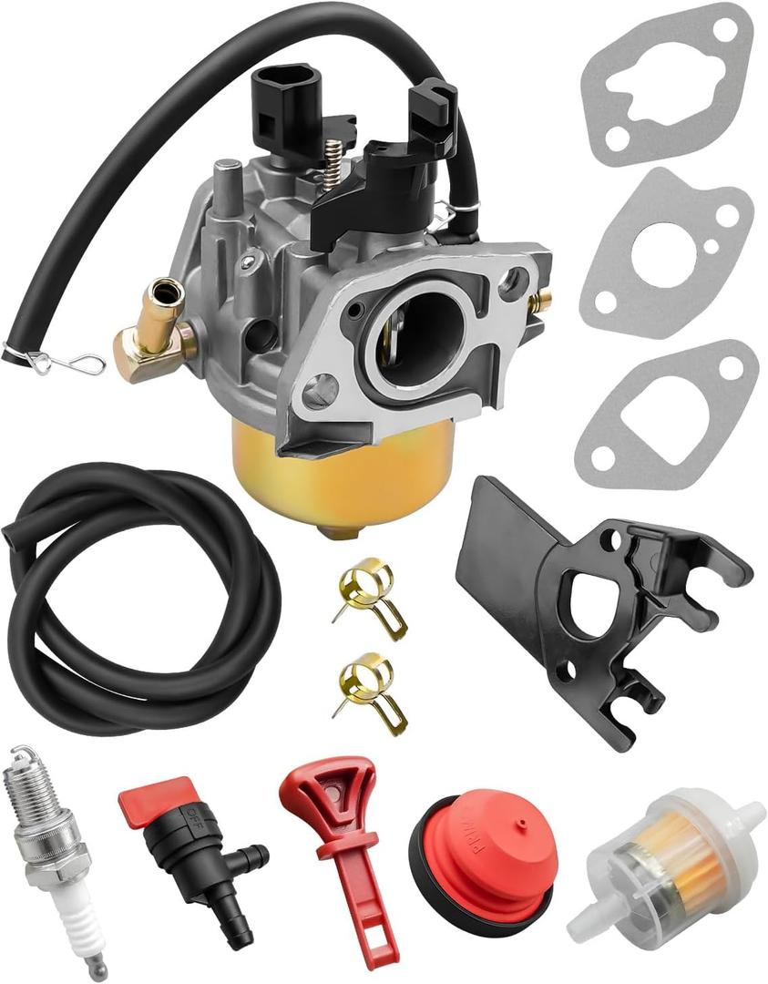 Carburetor Fit for Cub Cadet 31AM5CVS756 2X 26" HP Snow Thrower, Snow Blower Carb Tune Up Kit with Fuel Filter Spark Plug Gaskets