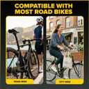Ultraverse Bike Inner Tube for 700x23-25c, 700x28-32c, 700x35-43c 28 inch Bicycle Wheel Sizes with 48mm Presta Valve - Butyl Rubber Tubes for Road and Gravel Bikes - 2 Tubes, 2 tire levers Included