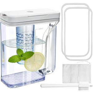 Upgraded DA97-17395A Water Pitcher Reservoir Compatible with Samsung RefrigeratorsFood-Grade Durable Material,No-Leak DesignReplacement RF23M8570SR RF23M8090SR samsung refrigerator water pitcher