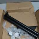 Plant Risers for Inside Pots, Adjustable Height 12-22" Metal Planter Lift Inserts Fillers Risers for Indoor Outdoor Large Tall Taper Planter Flower Pot (6" Base,8" Top,Black)