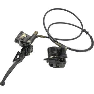 Rear Hand Hydraulic Disc Brake Left Hydraulic Brake Master Caliper Assembly Compatible for Chinese Taotao Roketa Sunl 50cc 90cc 110ccc 125cc Go-Kart Dune Buggy Quad ATV Dirt Mini Bike Kinroad 1