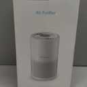 Air Purifiers for Bedroom, FULMINARE H13 True HEPA Air Filter, Quiet Air Cleaner With Night Light, Portable Small Air Purifier for Home, Office, Living Room (White)