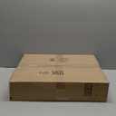 4 Pack of 16 inch Plant Saucer (13.5" Base), Heavy Duty Plastic Plant Tray for Pots, Flower Water Trays for Indoors, Bird Bath Bowls, Plant Drip Saucers for Planter 14"/15"/16" (Black)