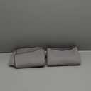 2 Pack Hot Yoga Towel with Grip DotStickyfiber Yoga Mat Towels Non Slip for Hot Yoga,Absorbent Microfiber Sweat Anti-Slip Cover,Bikram,Pilates,Exercise,Fitness (Gray)