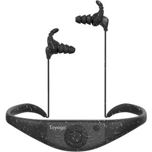 Tayogo Waterproof MP3 Player for Swimming, Underwater Earbuds for Swimming, 10 Hours Playtime, Swimming Headphones,32GB of MP3, Bluetooth 5.4.