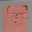 Womens Summer Tops Short Sleeve Shirts Business Casual Outfits Trendy Fashion Beach Vacation Clothes 2025 (X-Large, Coral Pink)