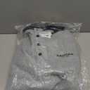 NAUTICA Men's Nautex Mock-Neck Fleece Sweatshirt, Grey, M (Gray, M)