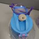 Zak Designs Disney Frozen 2 Kids Water Bottle with Spout Cover and Carrying Loop, Durable Plastic, Leak-Proof Water Bottle Design for Travel (16 oz, 2-Pack, Non-BPA, Elsa & Anna)