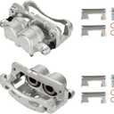 Front Brake Calipers for w/Bracket 1999-2007 Chevy Silverado Suburban Avalanche Express 1500 2500 Tahoe Astro, GMC Sierra Yukon Yukon XL 1500 Savana Safari, Cadillac Escalade ESV EXT