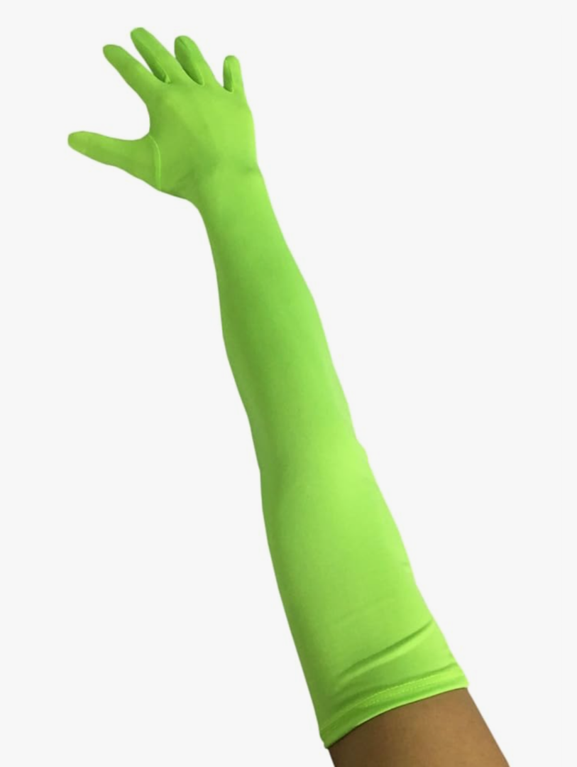 Seeksmile Classic Adult Size 22" Length Spandex Gloves Above Elbow Cosplay Costume Glove