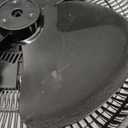 EZ-CHILL 16" 3-Speed Oscillating Table Fan for Home - Black
