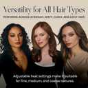 Bio Ionic Long Barrel Curling Iron with Moisture Heat Technology & NanoIonic MX Versatile Curling Wand - Multiple Barrel Sizes for Tight, Classic, Loose & Soft Curls