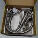 Purrfectzone Bidet Sprayer for Toilet, Handheld Sprayer Kit, Cloth Diaper Sprayer Set - Easy to Install - Stainless Steel