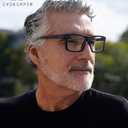 Eyekepper 5-pack Oversized Reading Glasses Square Large Frame Readers for Men and Women - Black +2.50