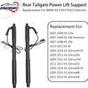 Rear Tailgate Power Lift Support Shock Electrical Struts Left & Right | Replacement for 2007-2013 BMW X5 E70 E70LCI Sport Utility 4-Door | Replaces# 51247332695, 51247332696