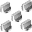Upgraded W11366438 Whirlpool Range Knobs Replacement, Replace Stove Knobs W11084623, Compatible with Whirlpool Gas Range, WCG55US6HS05, WCG77US0HS00, WCG77US0HS05, WCG97US0HS00