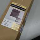UNISHADES Cordless Bamboo Roman Shades for Windows, Blinds Size (34.5" W ×48" H) Colour (Highfield Teak)