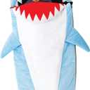 Bixbee Kids Sleeping Bag, Soft Sleepy Sack for Kids & Toddlers | Easy Roll Up Design for Daycare + Naptime, 60 x 22 Inches |Cozy Slumber Bag with Lining | Shark Sleeping Bag for Boys + Girls