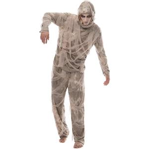 EraSpooky Halloween Mummy Costume Men Horror Fancy Dress Adult Egypt Costume (Medium)