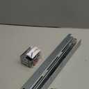 LONTAN Undermount Soft Close Drawer Slides 18 Inch Hidden Bottom Mount Full Extension Cabinet Rails with Rear mounting Bracket and Locking Devices 1 Pair Concealed Drawer Runners 100lb Load Capacity