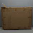 Shintenchi Dog Crate Furniture, Double-Doors Kennel Indoor with Removable Tray, End Table Dog House for Small Breed, 27.2" L, Grey