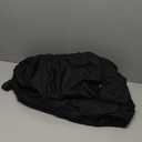 Travel Duffel Bag for Spirit Frontier Airlines Personal Item Bag 18x14x8 with Shoe Compartment Tote Carry on Luggage Expandable 20-35L Weekender Overnight for Women (Black)