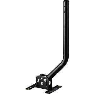 PBD Adjustable Attic / Outdoor Antenna & Weather Station Mounting Pole Universal Mount Brackets - Easy Installation, Solid Structure, Weather Proof (1" Diameter,16.5" Arm Length)
