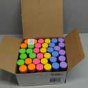 V-Opitos 36 Pack Bubble Bottles with Wands in 6 Colors, 4oz Bubbles Solution, Bubble Party Favors for Kids, Birthday, School Classroom Prizes for Boys & Girls, Ideal Goodies Bag Stuffers