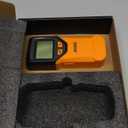 PREXISO 2-in-1 Stud Finder with Laser Level, Rechargeable Multi Surface Cross Line Laser & Wall Stud Scanners Tool for Hanging Frames & Picture, Wood Ac Wire Metal Studs Joist Pipe Detection