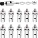 Hobbypark 25pcs Adjustable Pushrod Connector Linkage Stoppers D1.3mm RC Airplane Plane Parts