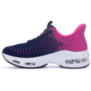 Women's Walking Shoes Slip On Tennis Sneakers Easy Put On Athletic Shoes for Ladies US 6-10.5 (Black)