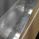 Arched Full Length Mirror, 56"x15" Standing Body Mirror for Wall, Silver