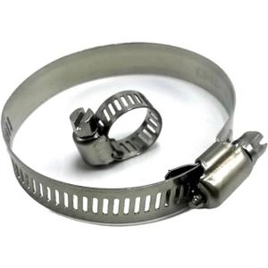 Hose clamp 316 Stainless Steel Hose Clamps Adjustable Hoop, SUS316 Tube Hardware,C009(232-254mm -8pcs)