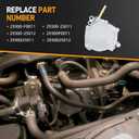 Power Brake Booster Vacuum Pump Fit for Toyota Camry 2018-2022, Avalon 2020-2022, RAV4 2019-2022, Tundra 2022, for Lexus ES250 2021-2022, ES350 2020-2022, 2.5L -Replace 29300-F0011 29300-25011