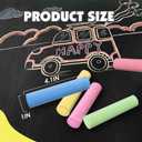 180PCS Sidewalk Chalks Set in 20 Colors, Non-Toxic, Washable Jumbo Outdoor Chalk for Kids, Pavement Chalk
