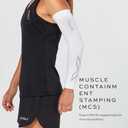 2XU Compression Flex Single Arm Sleeve (Small, White/Grey)