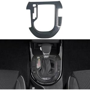 Compatible with 2019 2020 2021 2022 2023 2024 Kia Forte GT GT-Line Accessories Center Console Gear Shift Panel Cover Trim (Not for LX LXS and GT Manual)