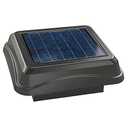 Broan 345CSOBK Curb Mount Solar Powered Attic Ventilator, 28-Watt, Weathered Wood