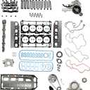 KAX 5.7 HEMI MDS Lifters Camshaft Kit Timing Chain Kit Head Gasket Set Overhaul Rebuild Kit Compatible with Dodge Ram 1500 2009-2010 5.7L, Replace# 53021726AC, 53021726AE, 53021726AF, 53021726AD