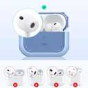 ESR for AirPods Pro 3 Case, Compatible with AirPods Pro Case 3rd Generation (2025), Compatible with MagSafe, Full Drop Protection Cover with Lanyard, Navy Blue