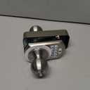 TEEHO TE003 Keyless Entry Keypad Door Lock with Handle, Electronic Digital Smart Deadbolt Locks with 2 Backup Keys, Door Knob with Code for Front Door Bedroom, Auto Lock, Easy to Install, Satin Nickel