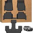 Floor Mats for Jeep Grand Cherokee L 2021-2025 6 Seats | TPE Waterproof Non-Slip All Weather Protection Custom