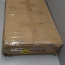 HOOBRO Cat Litter Box Enclosure Furniture, 2 in 1 Hidden Litter Box Furniture with Shelf, Double Litter Box Cabinet with 2 Dangling Plush Balls and 1 Toy Ball, Greige and Black BG78MW01