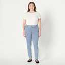 Amazon Essentials Women's Stretch Denim Mid-Rise Pull-On Skinny Jegging (Iced Light Wash)