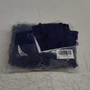 Wrap Around Dust Ruffle Bed Skirt - Navy Blue - for Queen Size Beds with 15 Inch Drop - Elastic Strap - Adjustable Pleated Bedskirt with Brushed Fabric and Wrinkle Free - for Women, Men, Kids & Teens